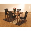 Marcy Dining Set Table with 4 Chairs